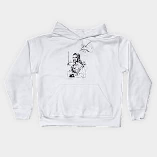 Free your mind with art 2 Kids Hoodie